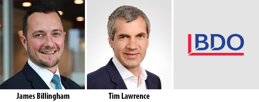 BDO strengthens financial services team with two partner hires