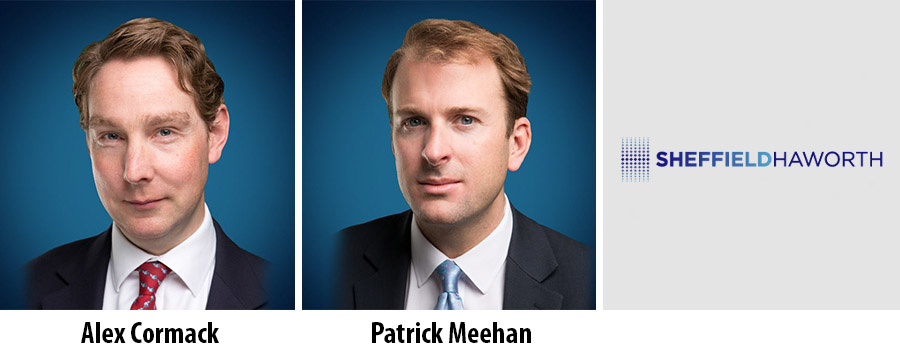 Sheffield Haworth appoints Alex Cormack and Patrick Meehan