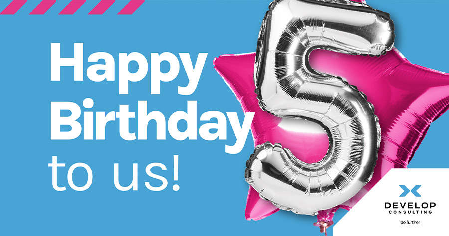 Develop Consulting celebrates five years in business