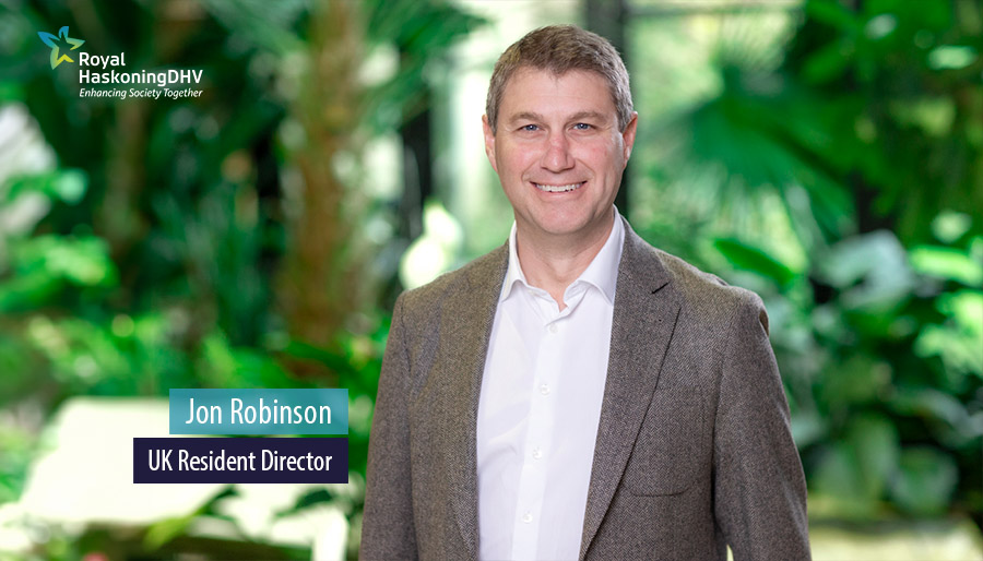 Royal HaskoningDHV appoints Jon Robinson as resident director