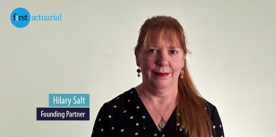 First Actuarial's Hilary Salt announces retirement