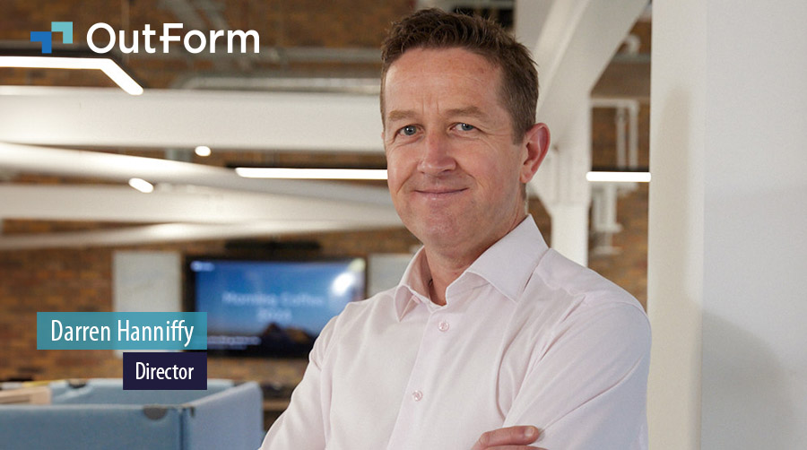 OutForm Consulting welcomes Darren Hanniffy as director