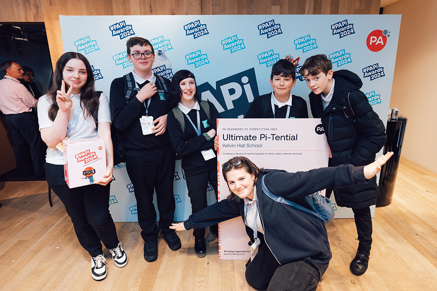 Young students win awards for coding with Raspberry PI