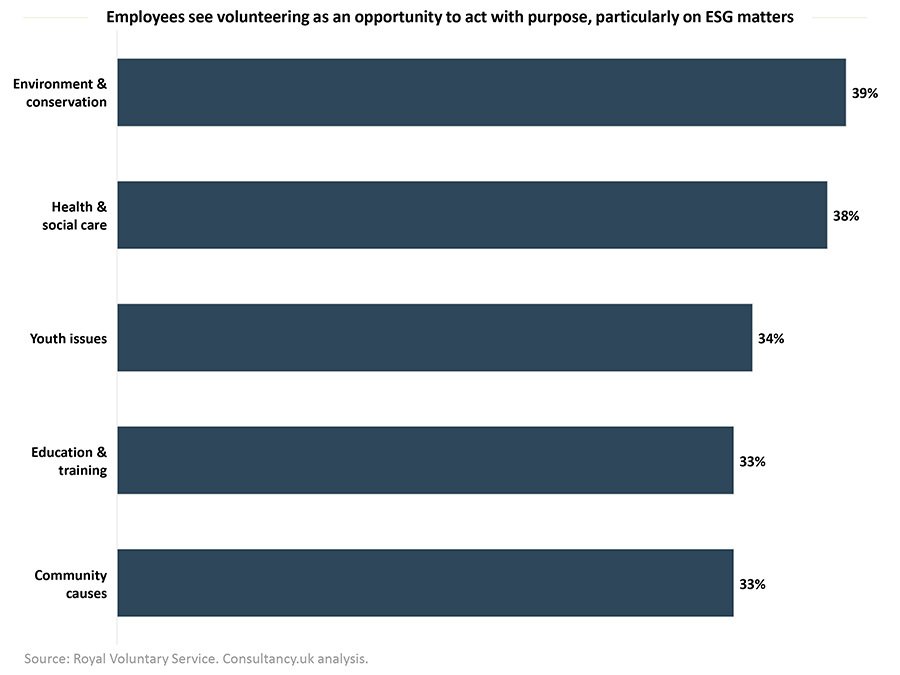 Businesses prioritising environment for employee volunteer drives