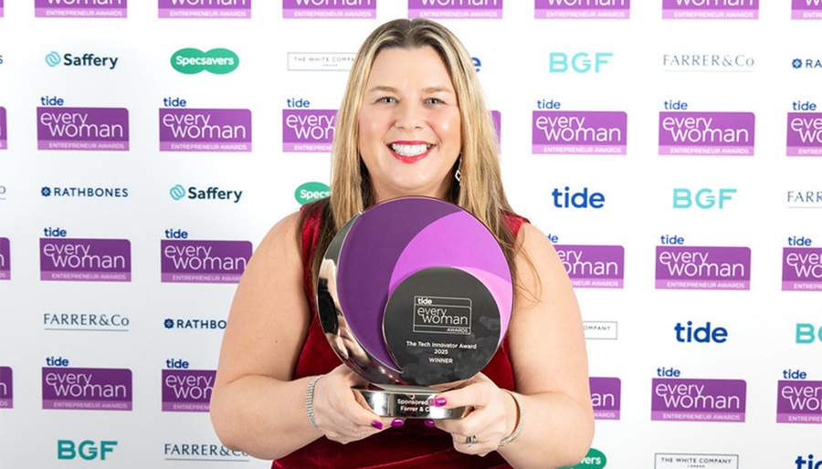 Embridge Consulting CEO hailed as top Tech Innovator at Tide Everywoman Entrepreneur Awards