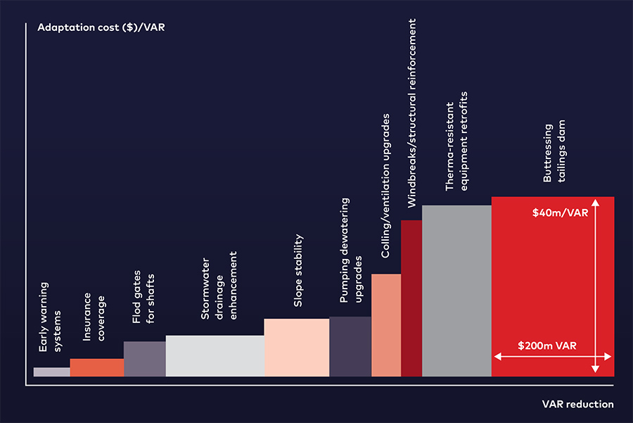 Adaptation cost curve