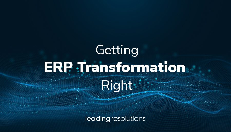 ERP transformation: Blending technical discipline with a human-centric approach
