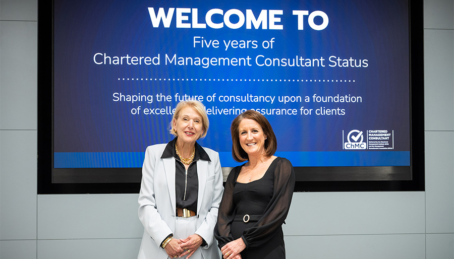 Chartered consulting award passes five-year milestone