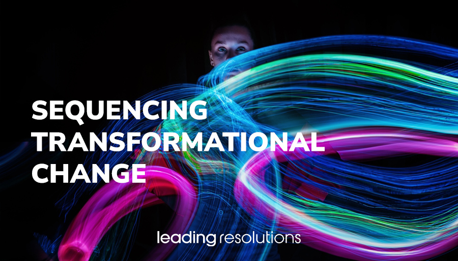 Sequencing transformation: Building capability without overloading the organisation
