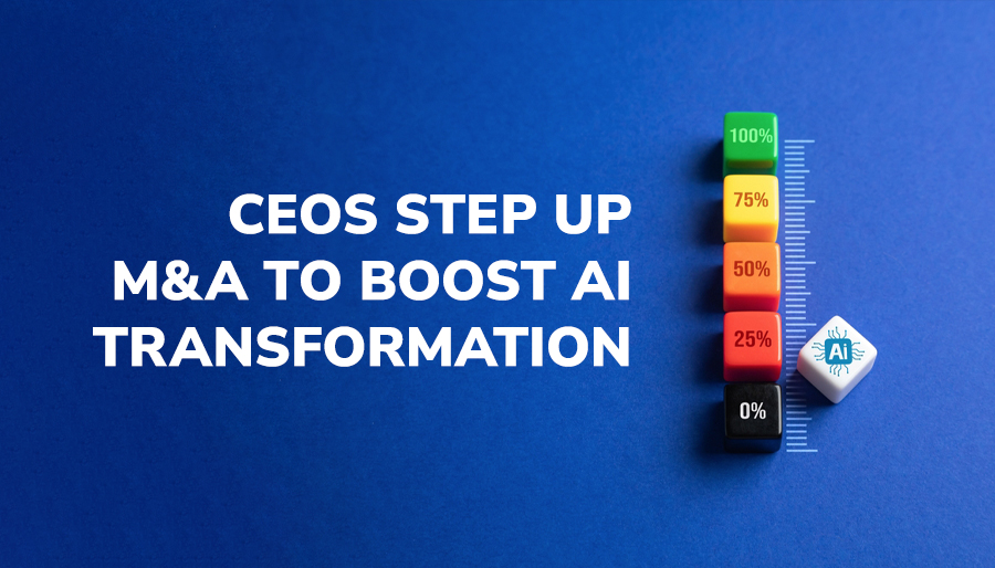 UK CEOs step up M&A to boost AI transformation