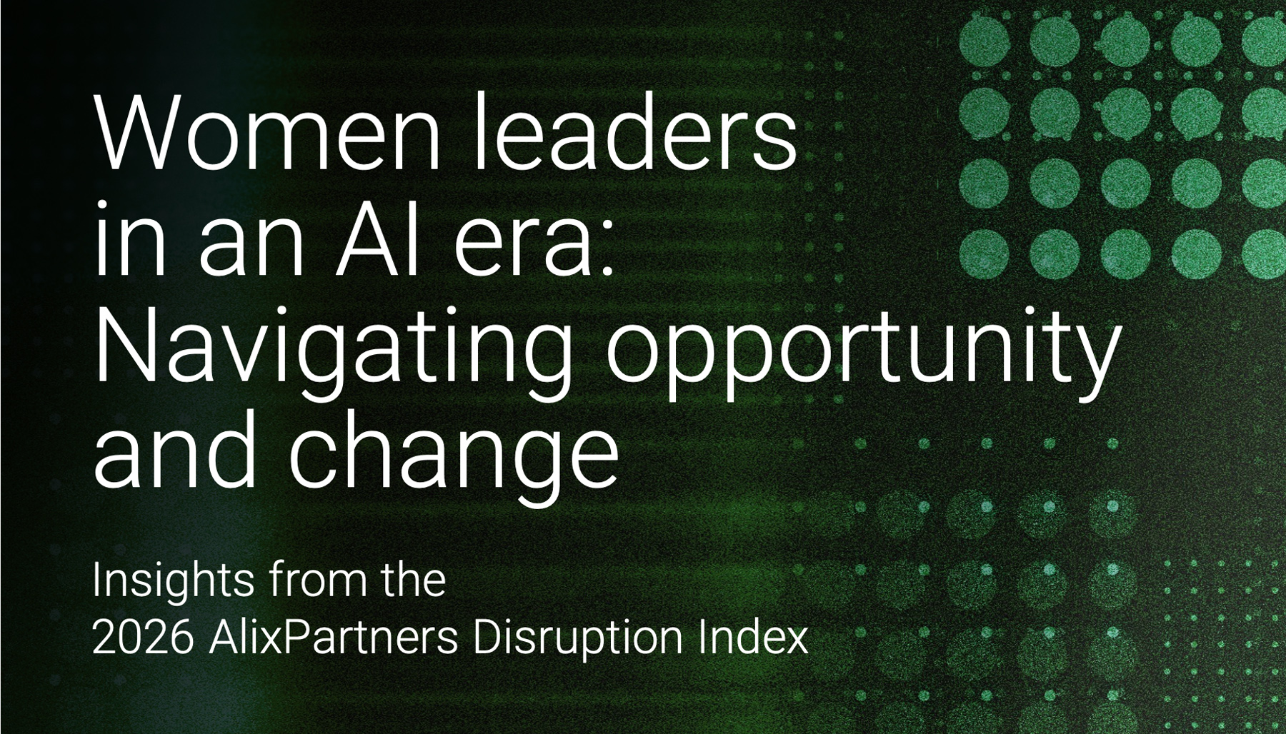 Women leaders more confident firms can handle AI disruption