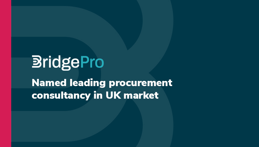 BridgePro named leading procurement consultancy and services provider