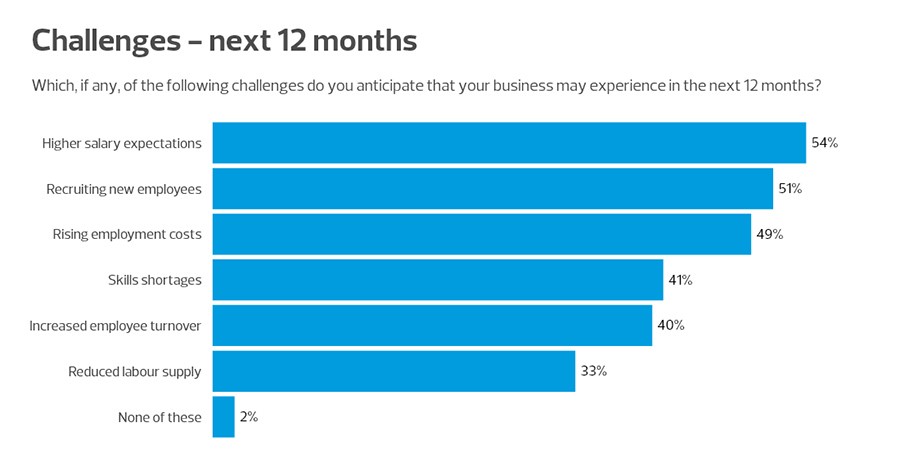 Challenges - next 12 months