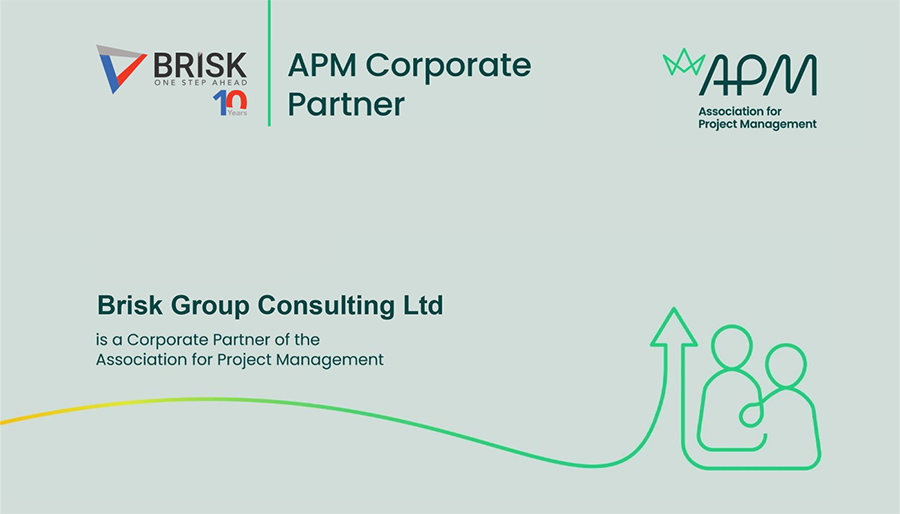 Brisk Group becomes corporate partner of Association for Project Management