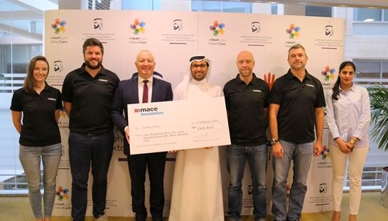 Dubai Cares education programmes supported by Mace fundraising