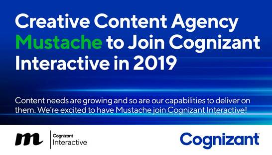 Cognizant Interactive adds creative agency Mustache