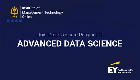 EY supports new Advanced Data Science Programme launched by IMT CDL