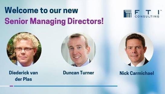FTI Consulting appoints Senior Managing Directors in London