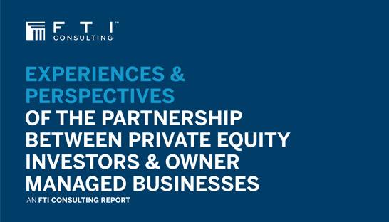 The unique world of private equity among owner-managed enterprises