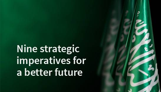 Nine strategic imperatives for a better future in Saudi Arabia