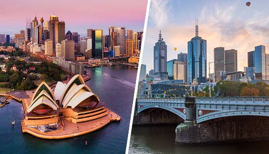 Sydney and Melbourne in Kearney's top 25 global cities
