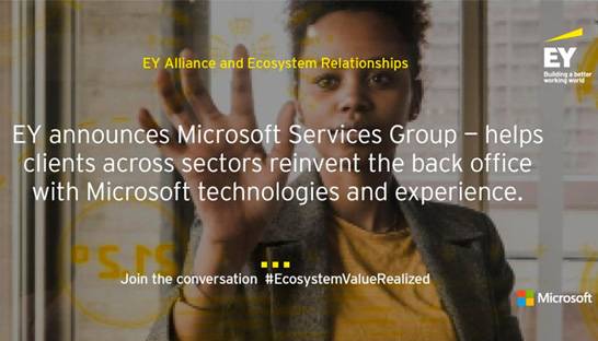 EY announces dedicated Microsoft Services Group