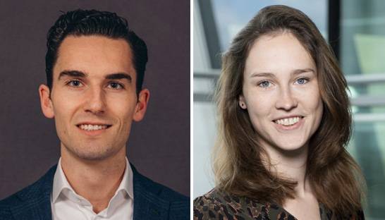 Two consultants on EY's Supply Chain and Operations practice