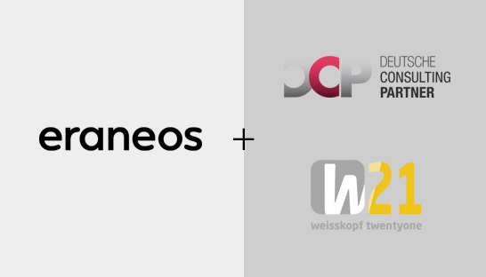 Eraneos adds German financial services consultancies DCP and W21