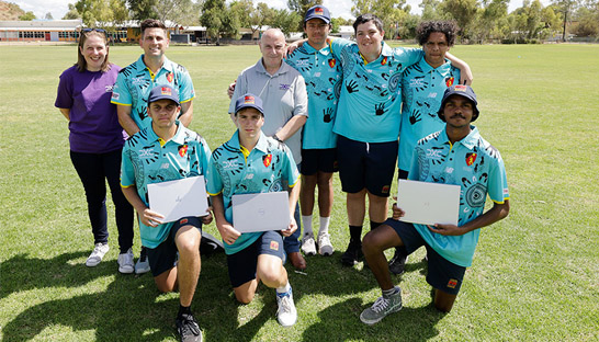 DXC supports indigenous students at NT Cricket’s Imparja Cup