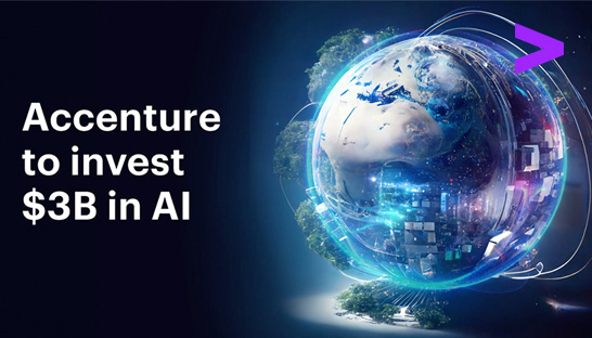 Accenture invests $3 billion in artificial intelligence capabilities