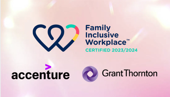 Accenture and Grant Thornton lauded for family-inclusive culture