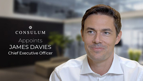 Consulum appoints James Davies as new Chief Executive Officer