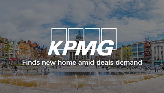 Nottingham branch of KPMG finds new home amid deals demand