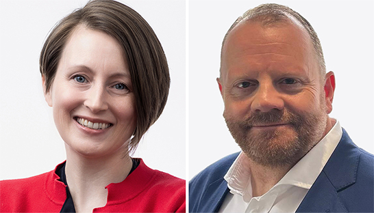Lucy Howard and Vince Lydon appointed co-chairs of Constructing Excellence