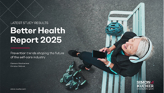 Prevention emerging as a growing health priority for most European consumers