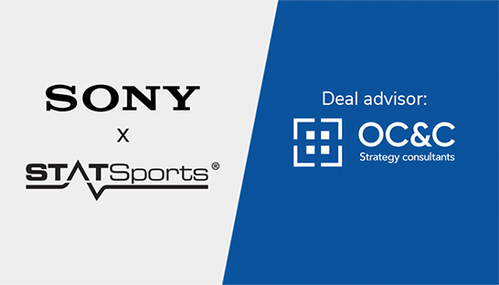 OC&C advises Sony on acquisition of STATSports