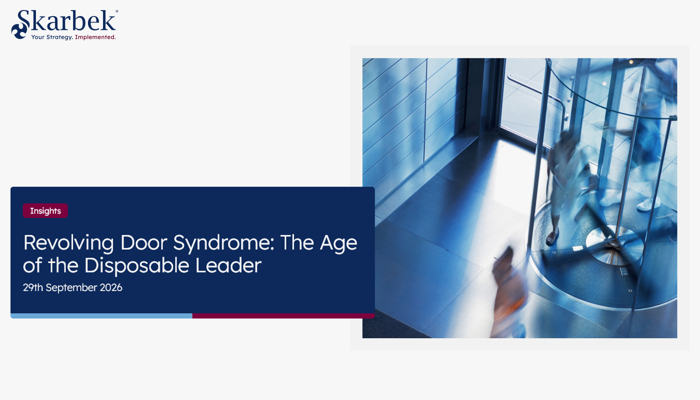 Avoiding the leadership issues of revolving door syndrome