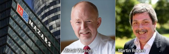 Alistair Wesson - Martin Rogers - Mazars