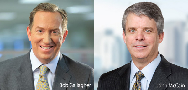 Bob Gallagher and John McCain