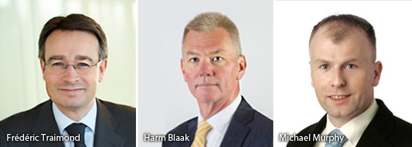 Frederic Traimond, Harm Blaak and Michael Murphy