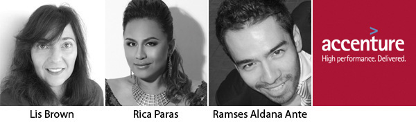 Lis Brown - Rica Paras - Ramses Ante - Accenture