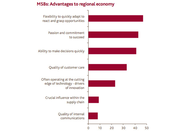 MSBs: Advantages to regional economy
