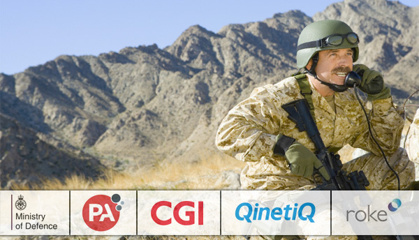 PA Consulting, CGI, QinetiQ and Roke Manor Research awarded UK MoD contract