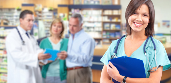 Pharmacy in hospital