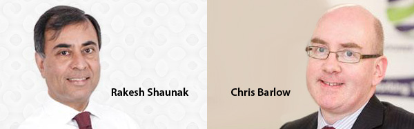 Rakesh Shaunak and Chris Barlow