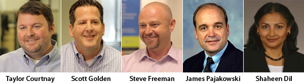 Taylor Courtnay - Scott Golden - Steve Freeman - James Pajakowski - Shaheen Dil